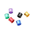 100pcs Inner Dia 8mm Aluminum Bird Foot Ring Bird Identification Race Outdoor Flying Training Foot Ring Parrot Leg Ring