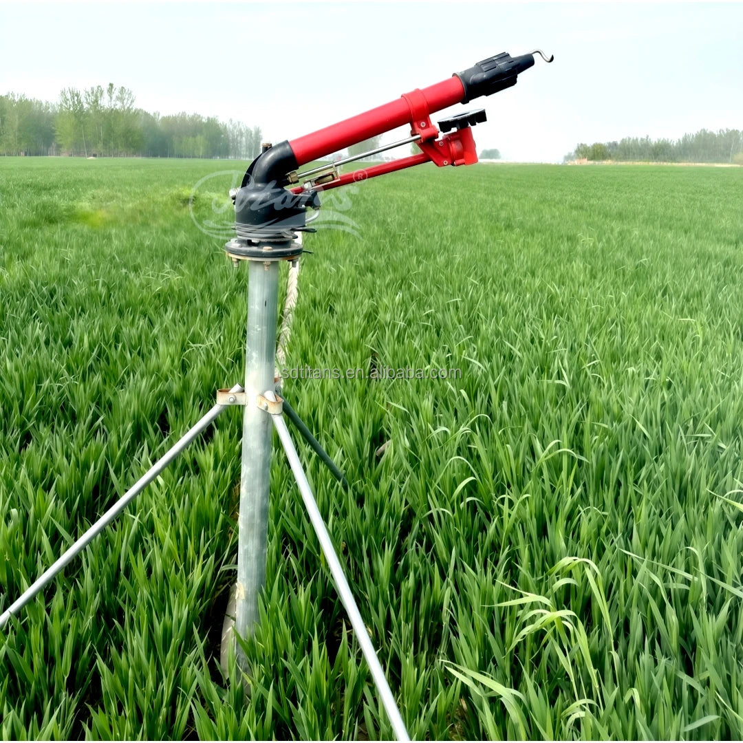Titans Reliable OEM Rain Gun Sprinkler with Automatic Rotation +Adjustable Elevation+Water-Saving Tech