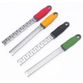 Kitchen Tools Stainless Steel Lemon Zester Cheese Grater With Non-Slip Handle