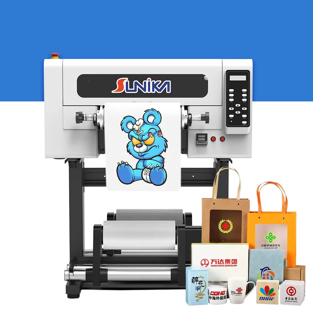 A3 Uv Dtf Machine epson XP600 F1080 Printer Uv Dtf Printer A3  Sticker Transfer ab Film for Acrylic Glass Bottle