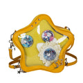 2025 Fashion Designer Crossbody Bag Women Star Shape Custom Ita Bag for Pin Display