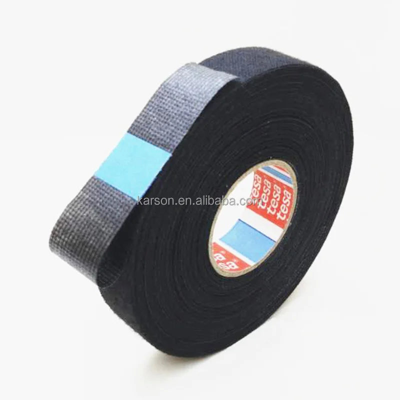 High Noise Damping 51618 PET Fleece Tape With Rubber Adhesive Cloth Fabric Tape