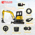 Mini Excavator Undercarriage Parts Idler Sprocket Steel Track Group Top Roller Rubber Track Bottom Roller for New Holland