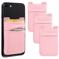 Creative Card Holder for Back of Phone Stretchy Lycra Wallet Pocket Credit Card ID Case Pouch Sleeve