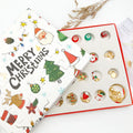 Christmas Surprise Blind Box Set Creative DIY Crystal Beads Charm Bracelet Jewelry Making Party Gift