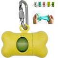 OEM Biodegradable Wheat Straw Bone or Custom Shaped Dog Poop Bags Holder Dog Waste Bags Dispenser  for Walking Dogs Outdoor