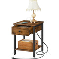 Small Nightstand Wood Bedroom Furniture Bedside Table