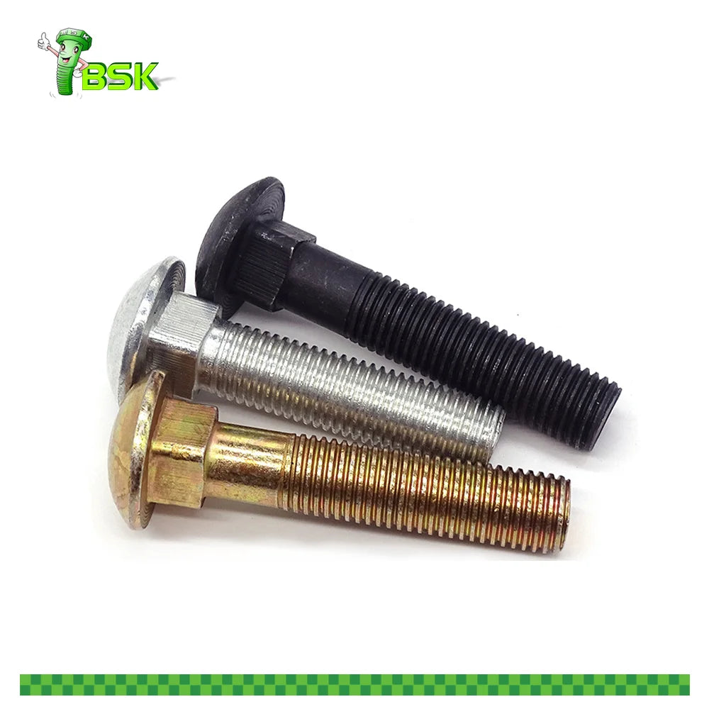 OBM DIN933 316 304 Stainless Steel Carriage Bolt OEM ODM Plain American Carriagebolt ANSIB18.5 1/4 5/16 3/8 1/2 DIN UNC UNF