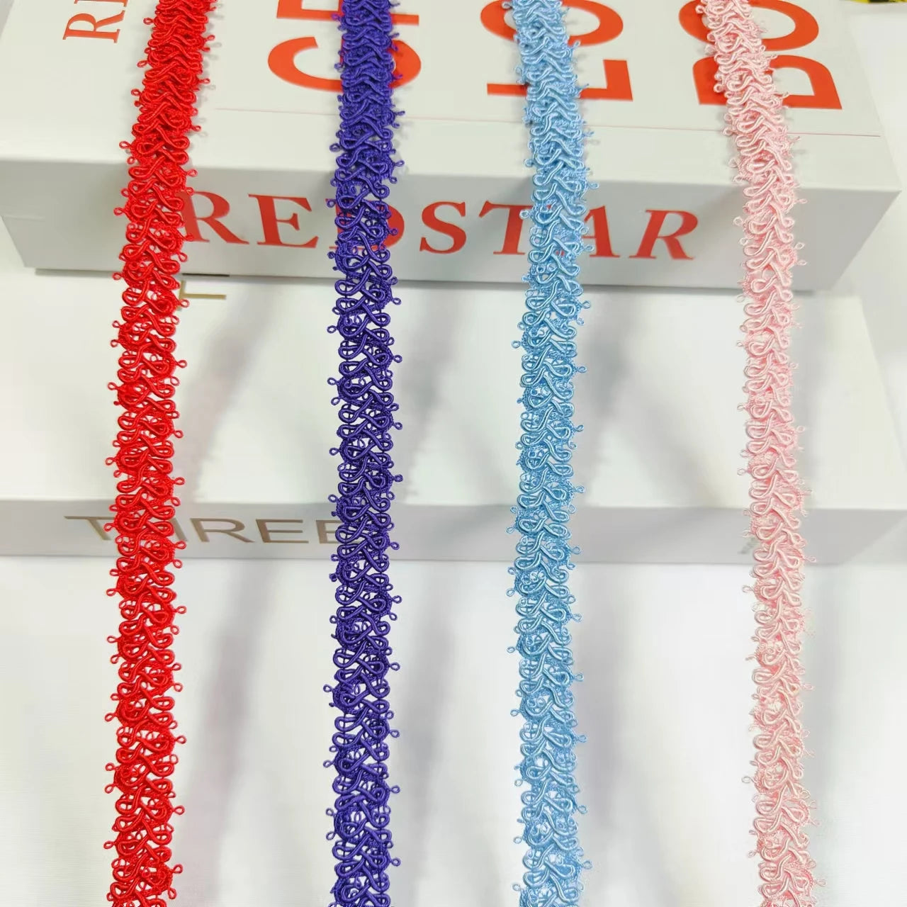 DIY Handmade Fabric Trim Accessories Clothing Dress Decoration Bead Webbing Fabric Trim Sequin Fringe Lace
