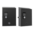 Sheet Metal Fabrication Welded Steel Letter Box Residential Apartment Locking Cluster Post Box Large Metal Letters Mailbox