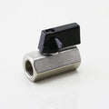 Female to Female Mini Ball Valve China Good Quality Brass Small Mini Ball Valve Cheap MBV 1/8 1/4 3/8 1/2 Size