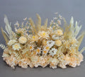 Hot Selling 100cm Artificial Silk Flower for Wedding  Assembled Feather Flower for Party Champagne Artificial Flower for Home
