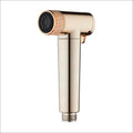 Modern ABS Handheld Bidet Sprayer White Chrome Gold Toilet Bidet for Hotels Home Apartment Bathroom Cleaning