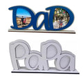 Custom DAD MDF Photo Frame Sublimation Photo Frame Father's Day Gift for Dad