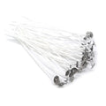 Wholesale 15cm Smokeless Pre-waxed Natural Cotton Candle Wicks for DIY Candle Making