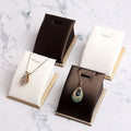 Fashion PU Leather Pendant Necklace Jewelry Display Holder Bracelet Pendant Jewelry Counter Display Stand Jewelry Display Rack