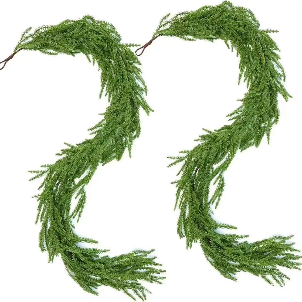 Wholesale Artificial Branches Green Plastic Christmas Party Center Decoration Piece Artificial Pine Branch