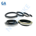 China Export Hydraulic Cylinder Polyurethane PU GA Seal NBR FKM Rubber GA DKB DKBI Dust Wiper Seal for Excavator