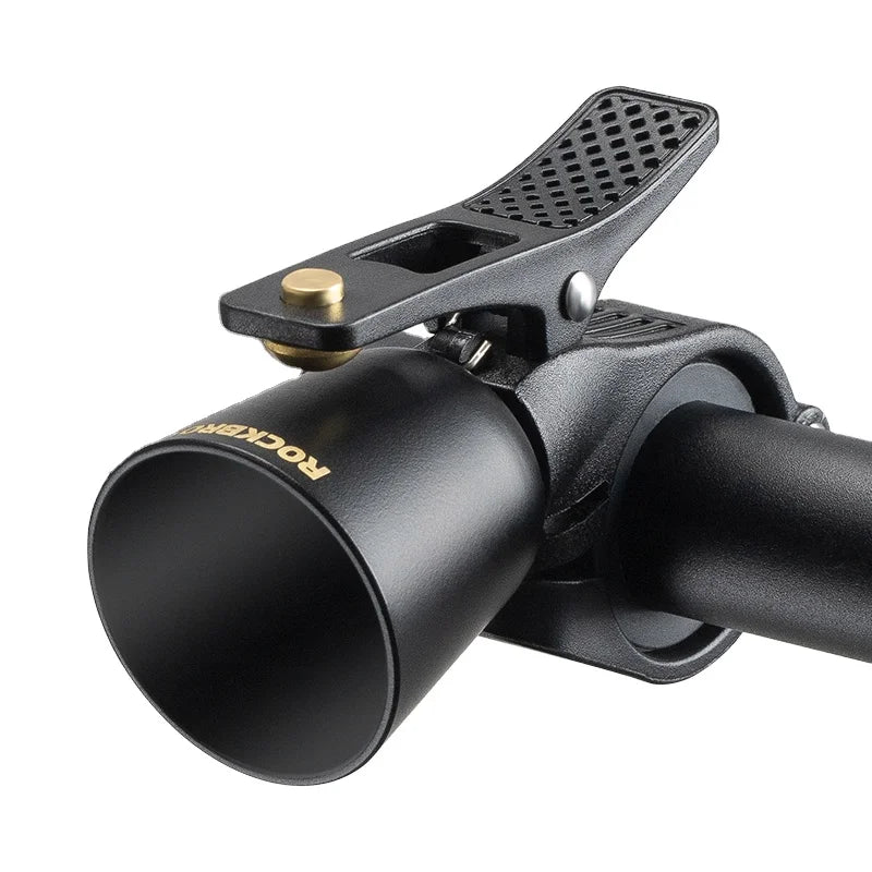ROCKBROS Metal Handlebar Horn Safety Bicycle Bell Ring Color Loud Bicycle Bell Ring for Mountain Bike Copper Bells