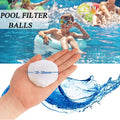 Polyester Water Treatment Filter Balls for Pool Alternative to Sand Filter Media Fiber Balls Pool Filter Balls