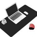 Large Natural PU Leather  Mouse Pad Laptop Desk Mat Cork Deskpad Multi Color
