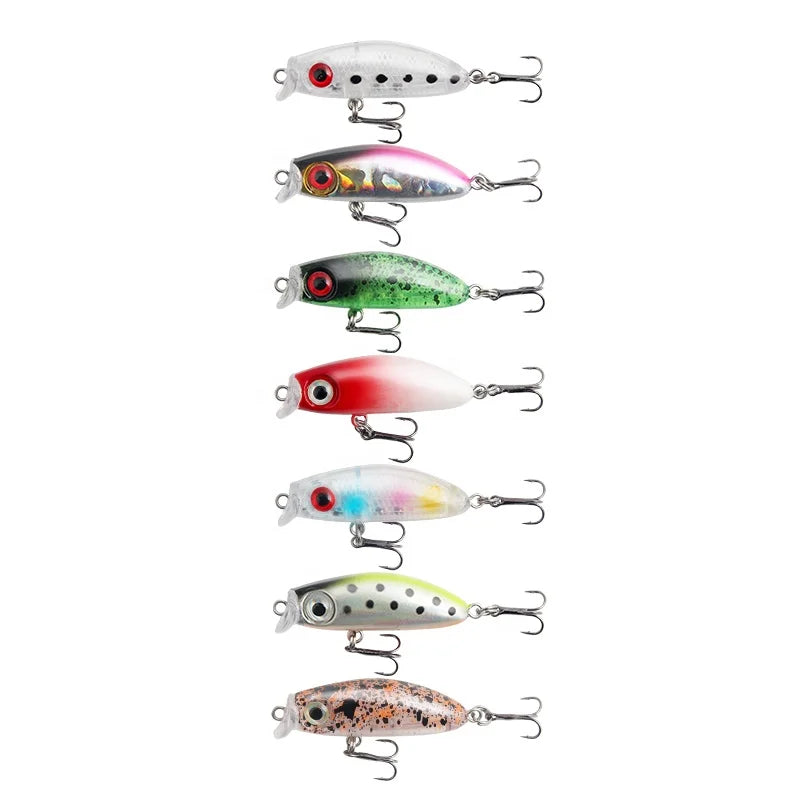 LIGHT GAME Hard Baits Popper 4.3cm/2.7g TOPWATER Fishing Lure Artificial Bait