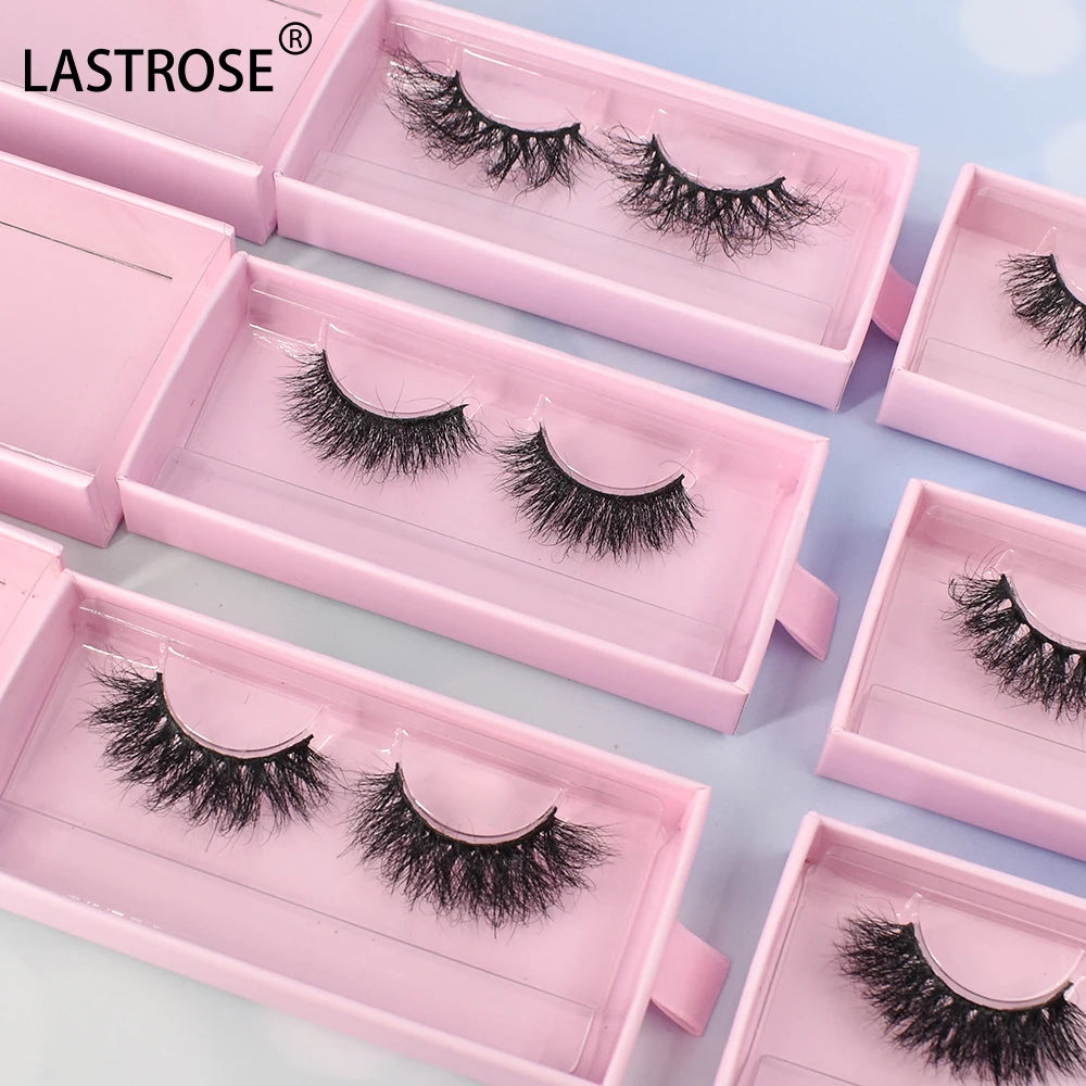 Hot Selling 100% Mink 25mm 3D Curly Lashes Full Strip Eyelash Vendors