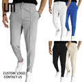 Liu Ming New Arrivals 2024 Summer Men Casual Comfortable Sports Trousers Slim Elastic Waist Jogger Sweat Pants