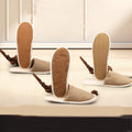 Eco-friendly Biodegradable Disposable Lightweight Hotel Spa Travel Jute Cotton Straw Cork Sole Indoor Slipper All Seasons