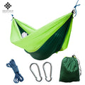 Portable Ultralight Nylon Adult Hammock with Hanging Feature for Outdoor Camping and Travel