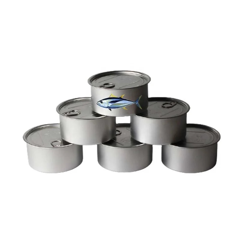 Food Grade Tinplate Can for Canning Tuna Sardine and Other Foods Empty Can Packaging