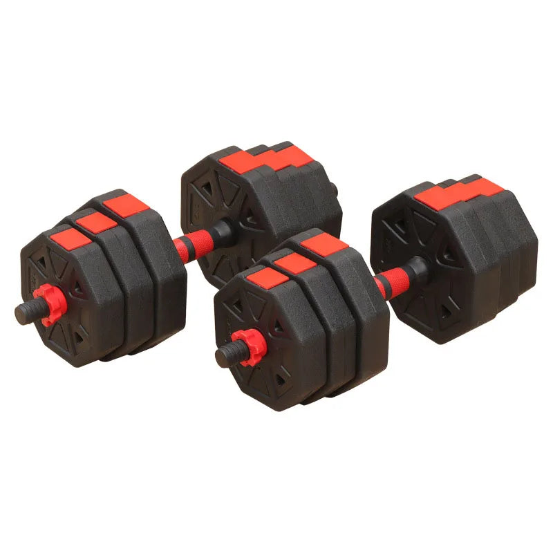 30kg Adjustable Dumbbells Set Octagonal Designed Weights Dumbbells Set Anti Rolling Fitness Dumbbells