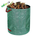 120 Gallons Gardening Bag with Double Bottom Layer Large Reusable Heavy Duty Gardening Bags Lawn Pool Garden Leaf Bag