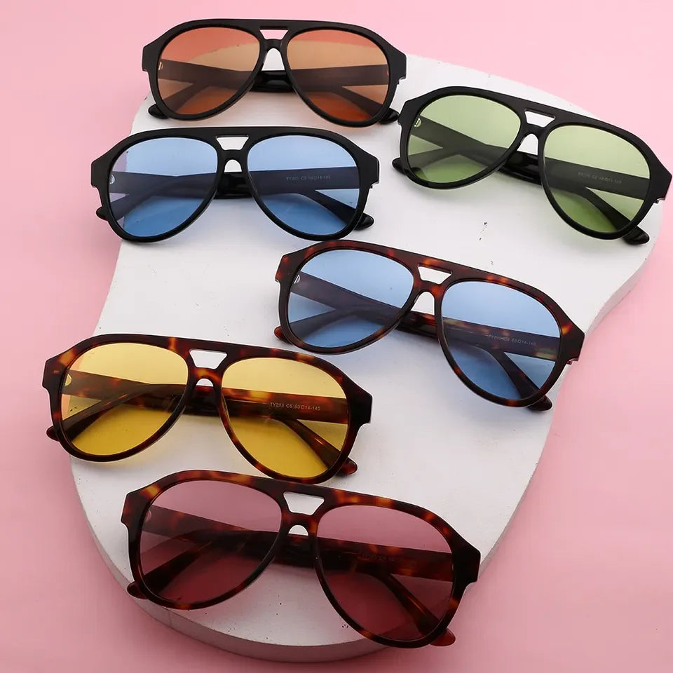 New Arrival 2026 Fashion Eyeglasses Polarized Shade Women Men Acetate Sunglasses