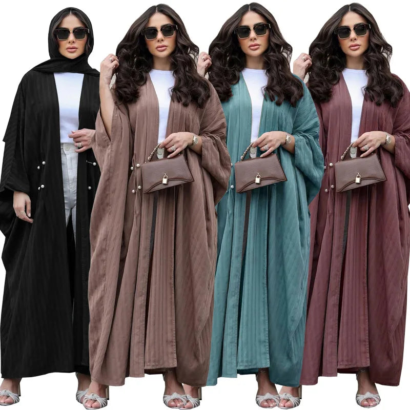 Liu Ming Clearance Sales Abaya Fashion Muslim Loose Cardigan Turkey Islamic Casual Clothes Women Robe