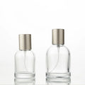 Factory Direct Sales Round Transparent Perfume Glass Bottles Perfume Spray Bottle