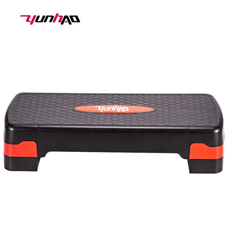 Professional Wholesale Custom Logo Home Gym Exercise 68*28*15 CM Non-slip Colorful Adjustable Aerobic Step PP Material