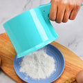 Wholesale Stainless Steel Fine Mesh Strainer 5 Cup Manual Flour Sieve for Home Kitchen Juice Filter for Coffee Powder Cup