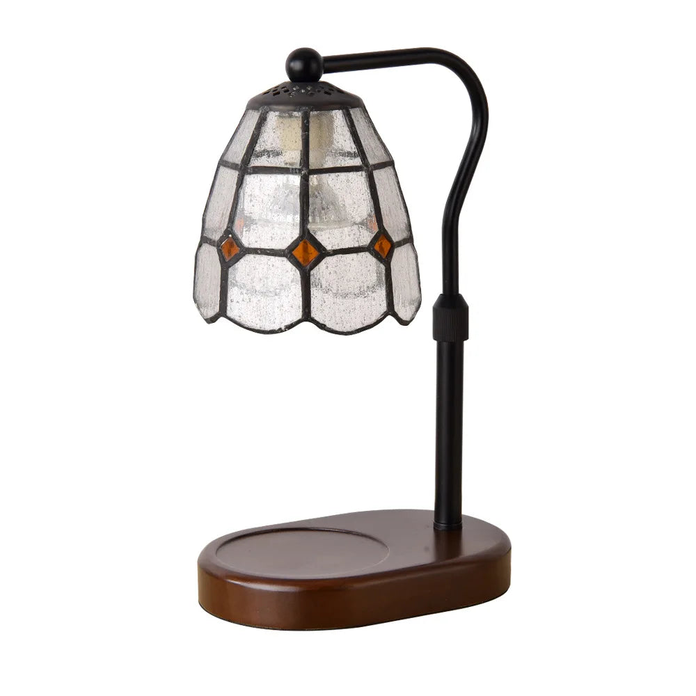 New Design Glass Wax Warmer Lamp Scented Melting Wax Light Candle Warmer Lamp