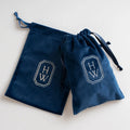 Customized Embroidery Logo Luxury Velvet Gift Pouch Drawstring Packaging Bags