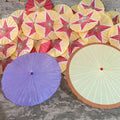 Fast Shipping Handmade Classical Chinese Style Paper Umbrella for Wedding Parties Photography Costumes Cos Play Parasol