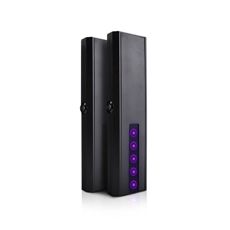 YH Professional Manufacturer Made Black Metal UV Light Scanner With Purple Light for Casino