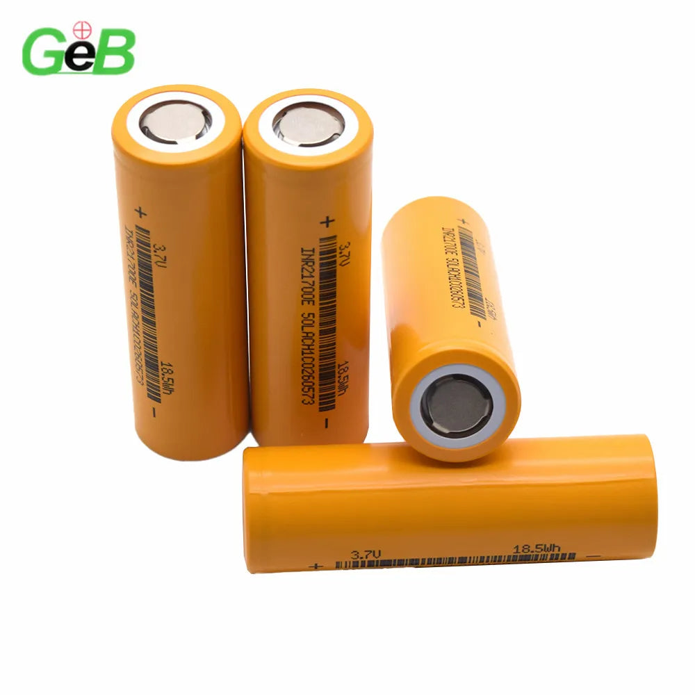 21700 Korea Li-Shen Original 3.7V 5000mAh 21700 Li-ion Rechargeable Battery 5C High Discharge Power Ebike Battery 3.7V 21700