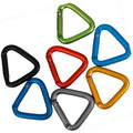 HXY 54*7.3MM Custom Thick Line Aluminum Triangle Carabiner Anime Design Waterproof Lightweight Full Color Carabiner Keychain
