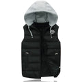 Custom Logo Cheap Winter Hooded Sleeveless Bubble Gilet Jacket Clothes Custom Puffer Vest for Men