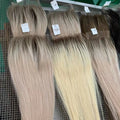 Custom Color Brown Blonde French Lace Closure Transparent Lace Frontal  3X5 Lace Closure Direct Factory Prices