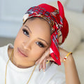 CHENGHE Wholesale Silk Satin Ethnic Edge Scarf for Women square 90*90 Headband Shawl Muslim Designer Scarf