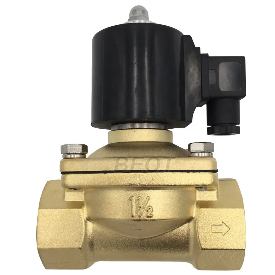 2W400-40 Type 2way Brass 1.5 Inch Water Solenoid Valve