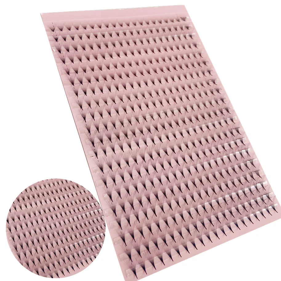 Hot Sale 0.03 0.05mm Premade Volume Eyelash Extension 10D 12D 14D 16D Loose Fans Heat Bonded Premade Fans