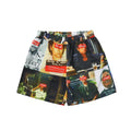 Custom Men Nylon Full Printing Mesh Beach Shorts With Pockets